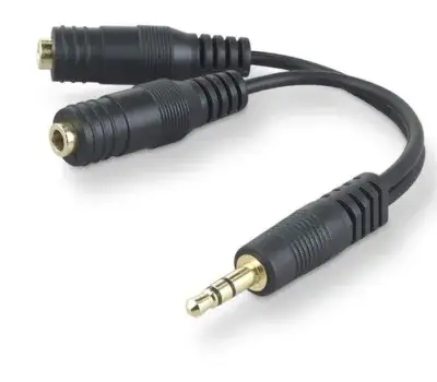 2B Cable 2 speakers to 1 sound source