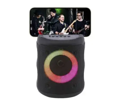 E'train LED Cube Portable Speaker