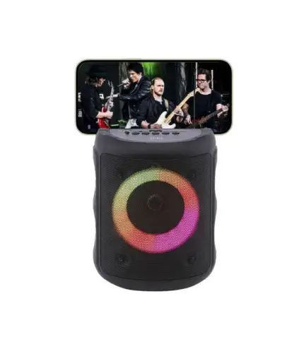 E'train LED Cube Portable Speaker
