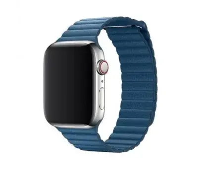 Watch Band Strap Elegant Leather Loop 44mm