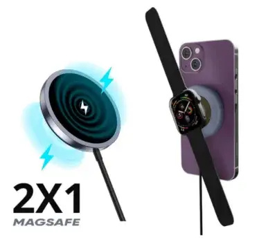 2 in 1 Magnetic Charger - 15W