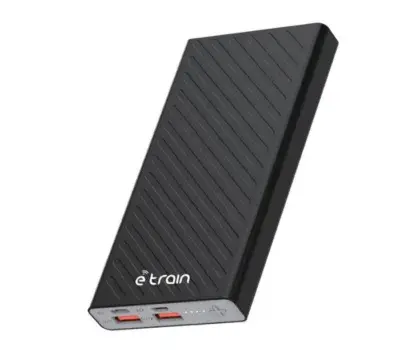 E'train Power Bank 10,000 Mah