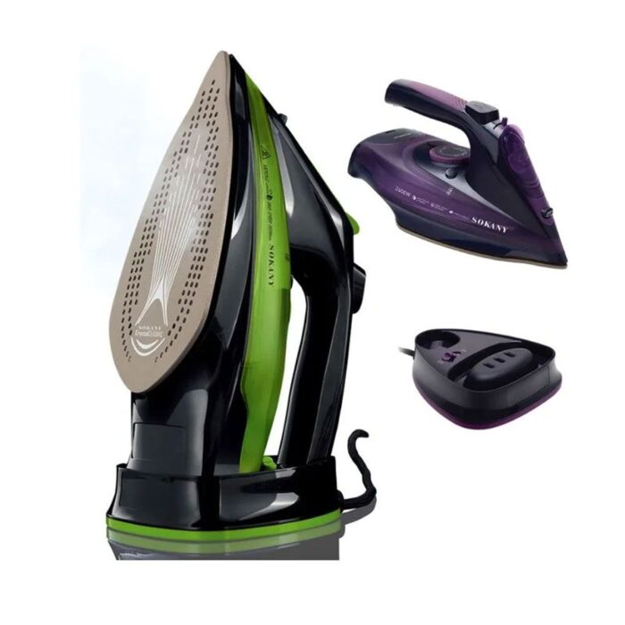 ⁦مكواه بخار سوكاني Sokany steam Iron 2400W⁩ - الصورة ⁦1⁩
