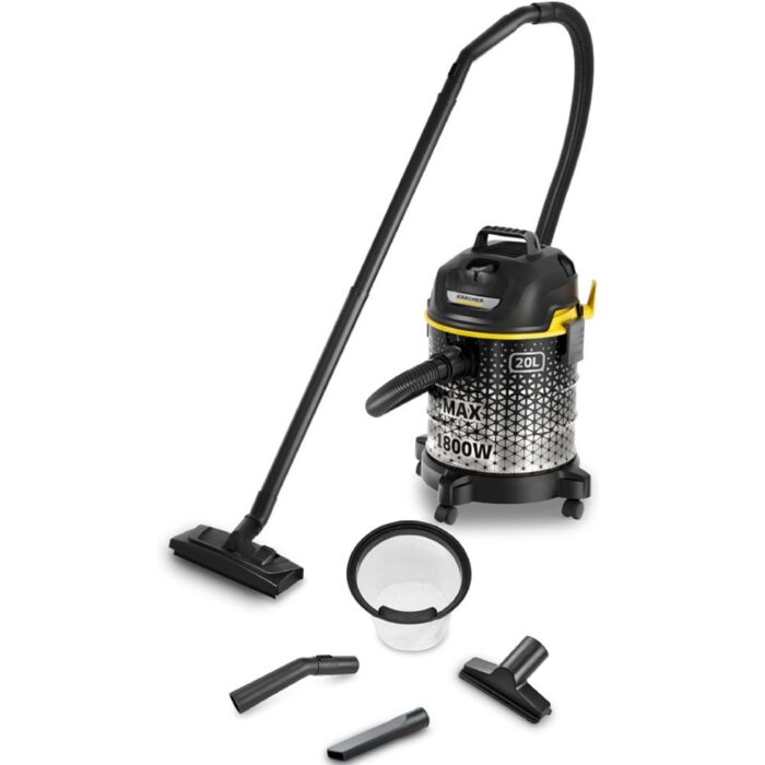 ⁦مكنسة كهربائية كارشر Karcher 1800 W - 20 L⁩ - الصورة ⁦2⁩